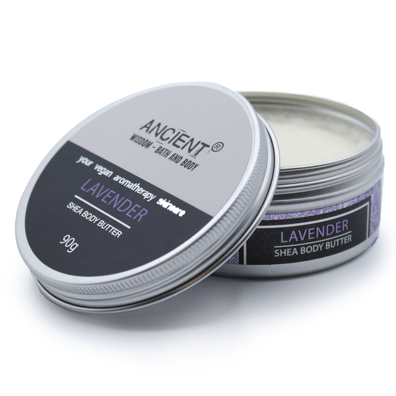 Aromatherapy Shea Body Butter - 90g Tins