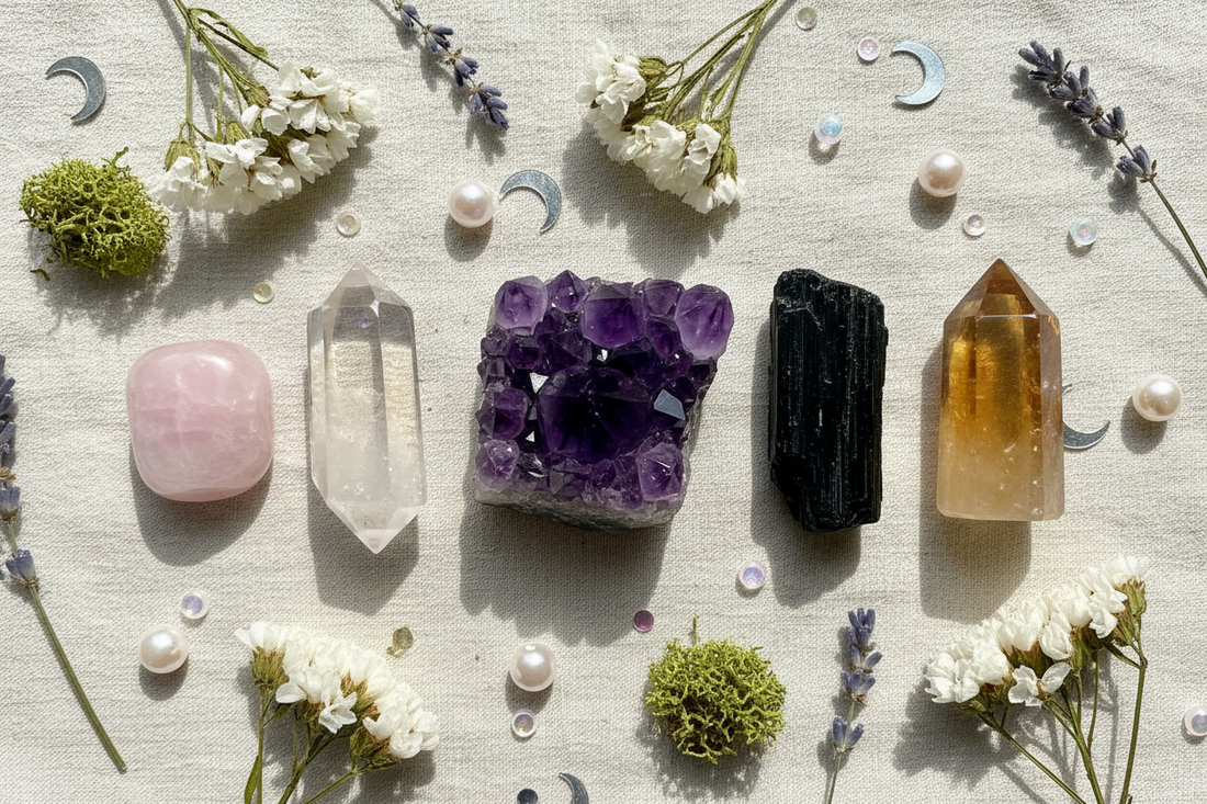 5 Essential Crystals Every Beginner Needs (Plus a Free Guide to Get You Started)