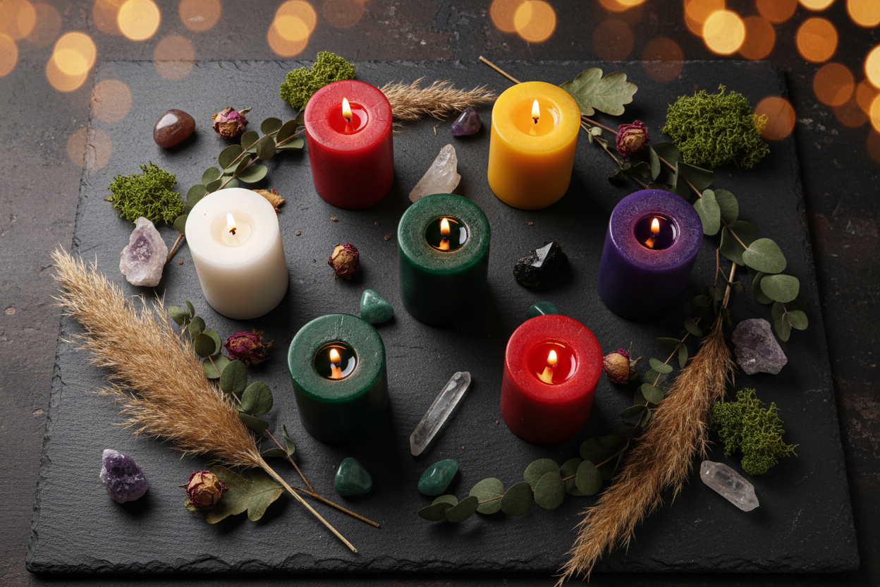 Candle Colour Meanings: Which Candle Should You Light for Your Intention?