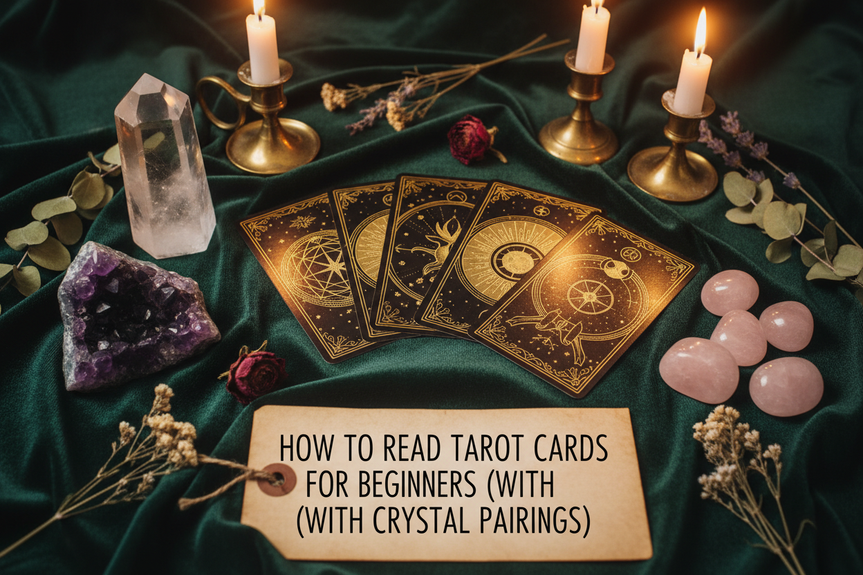 How to Read Tarot Cards for Beginners (With Crystal Pairings)