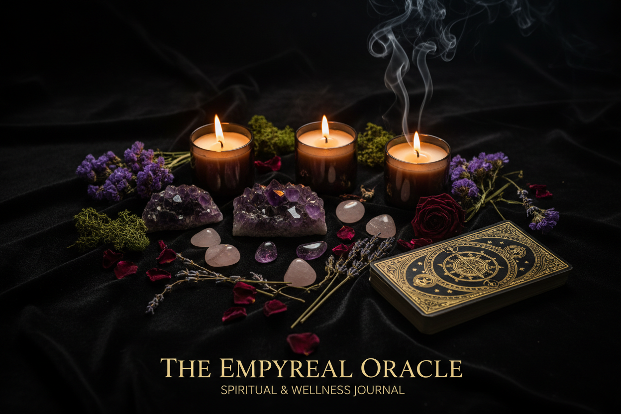 The Moon & Moss Journal — Your Complete Guide to Crystals, Tarot, Candles & Wellness