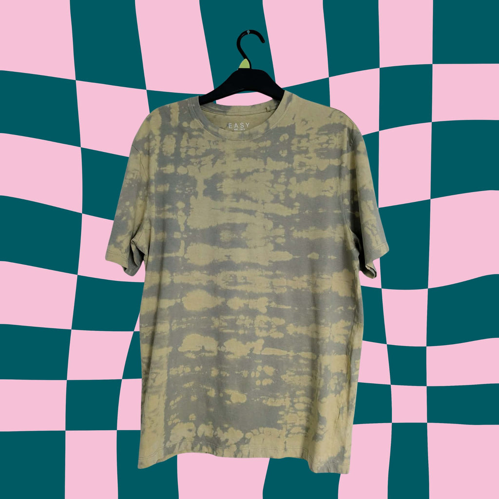 Desert Drift Bleach Dye T-Shirt — Funky One of a Kind