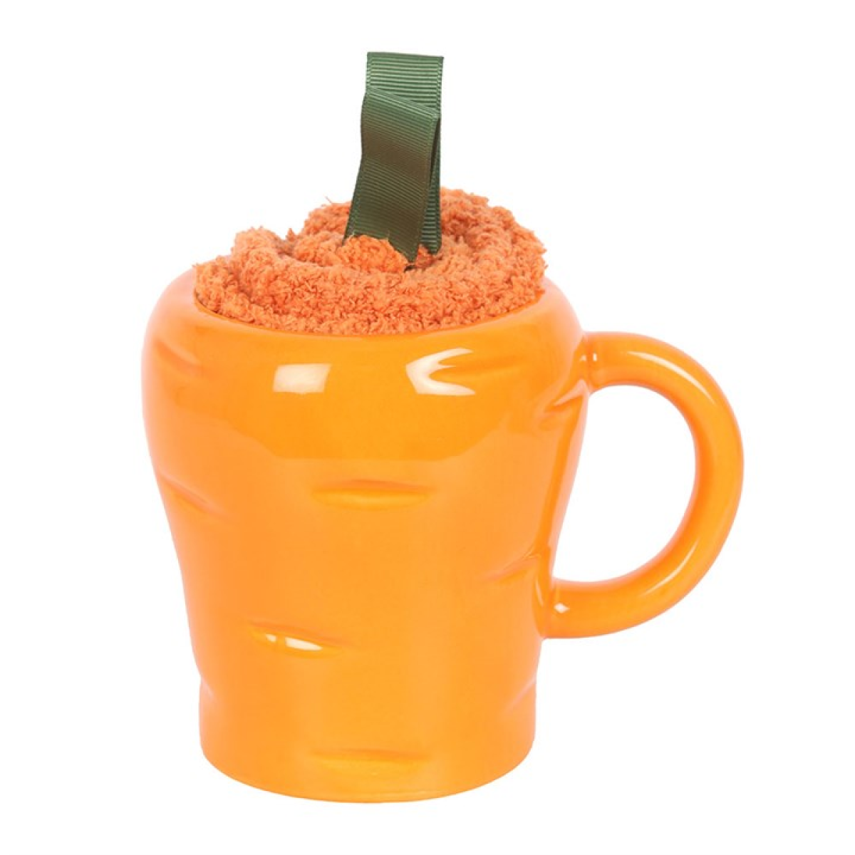 Carrot Shaped Mug and Socks Set - GETTING DISCONTINUED