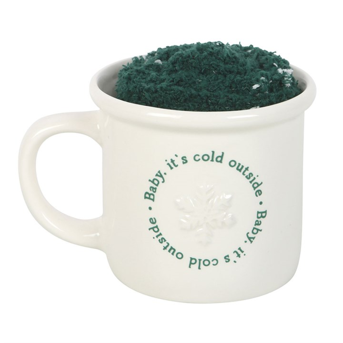 Baby It's Cold Outside Mug and Socks Set - GETTING DISCONTINUED