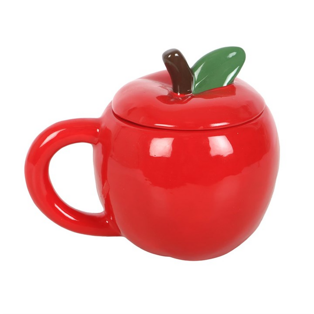Apple Shaped Lidded Mug - Getting Discontinued