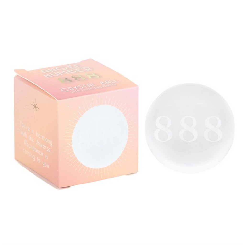 888 Angel Number Crystal Ball