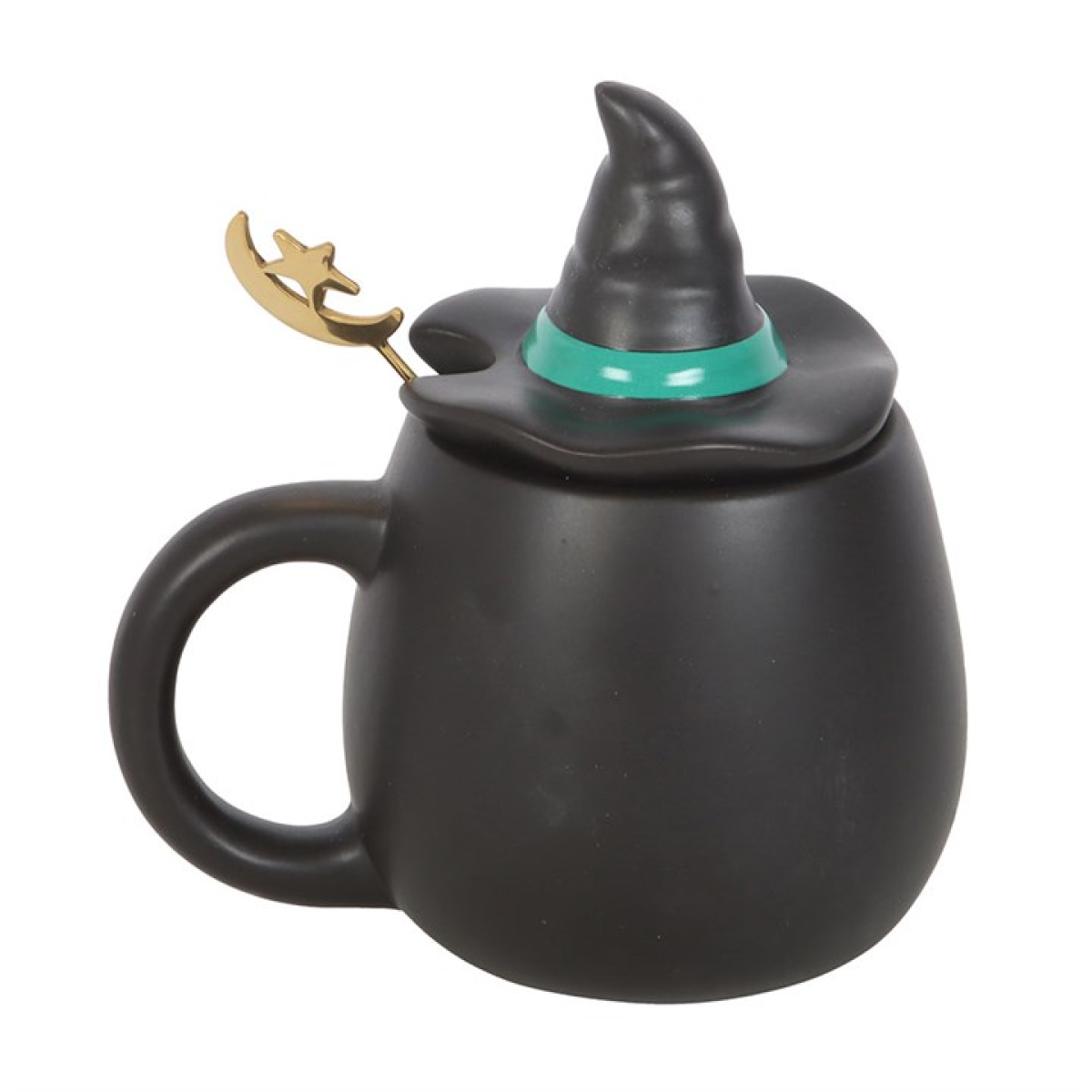 Bad Witch Lidded Mug with Spoon - GETTING DISCONTINUED