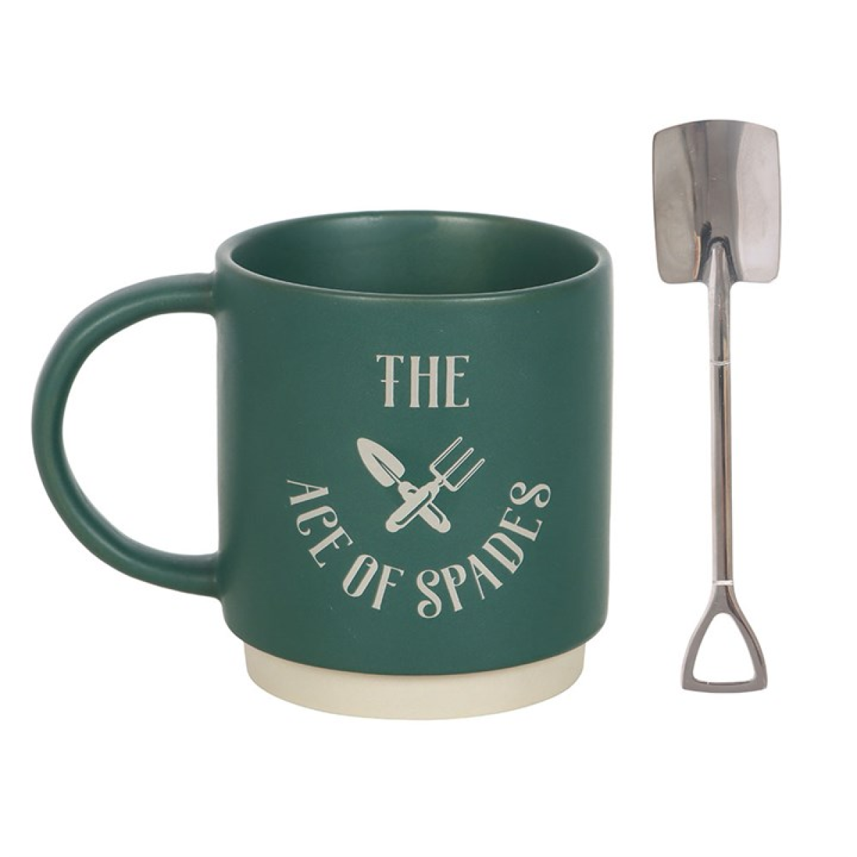 Ace of Spades Mug with Spade Spoon - GETTING DISCONTINUED