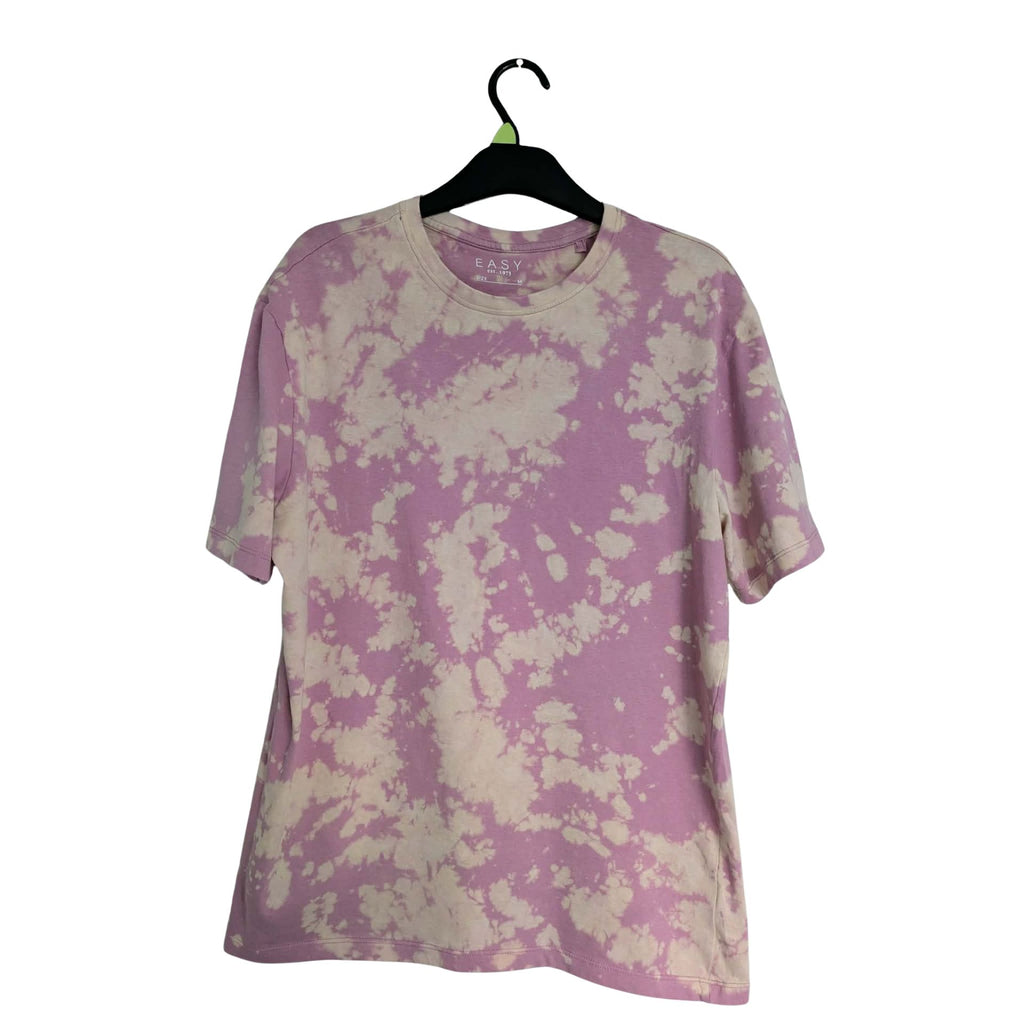 Lilac Cloud Bleach Dye T-Shirt — One of a Kind