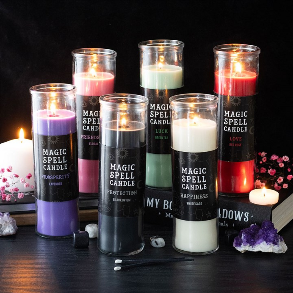 Protection Opium Magic Spell Tube Candle