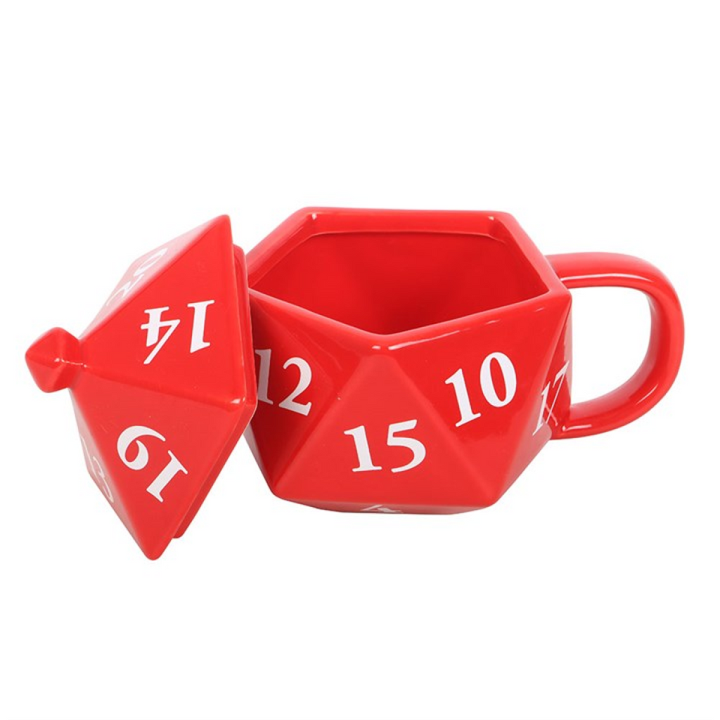D20 Gaming Dice Shaped Mug - GETTING DISCONTINUED