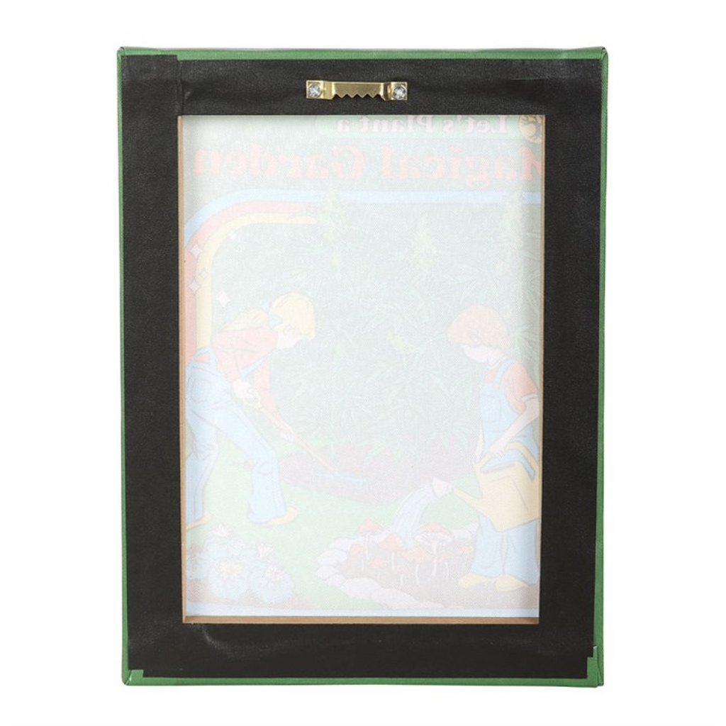 19x25cm Magical Garden Canvas Plaque by Steven Rhodes