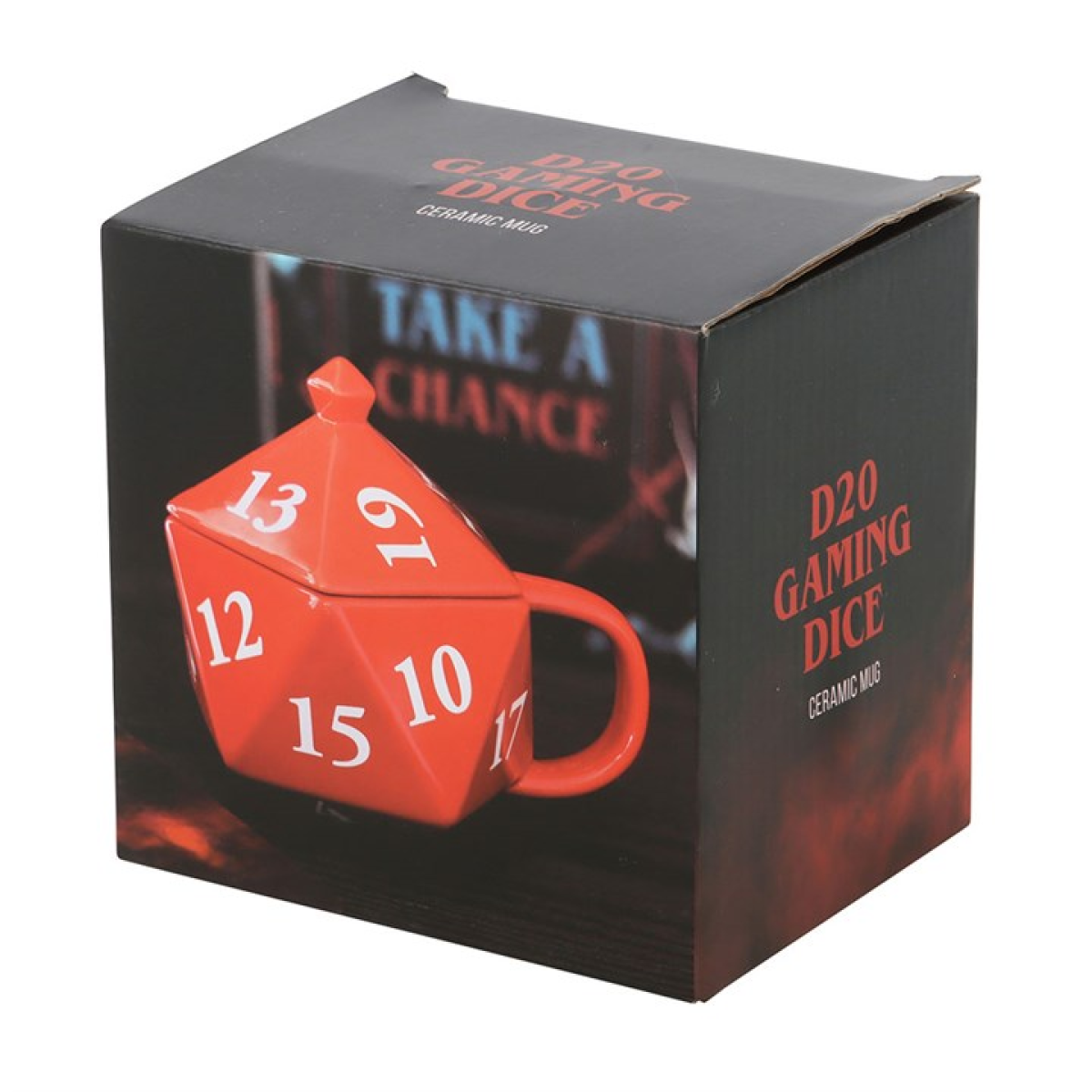D20 Gaming Dice Shaped Mug - GETTING DISCONTINUED