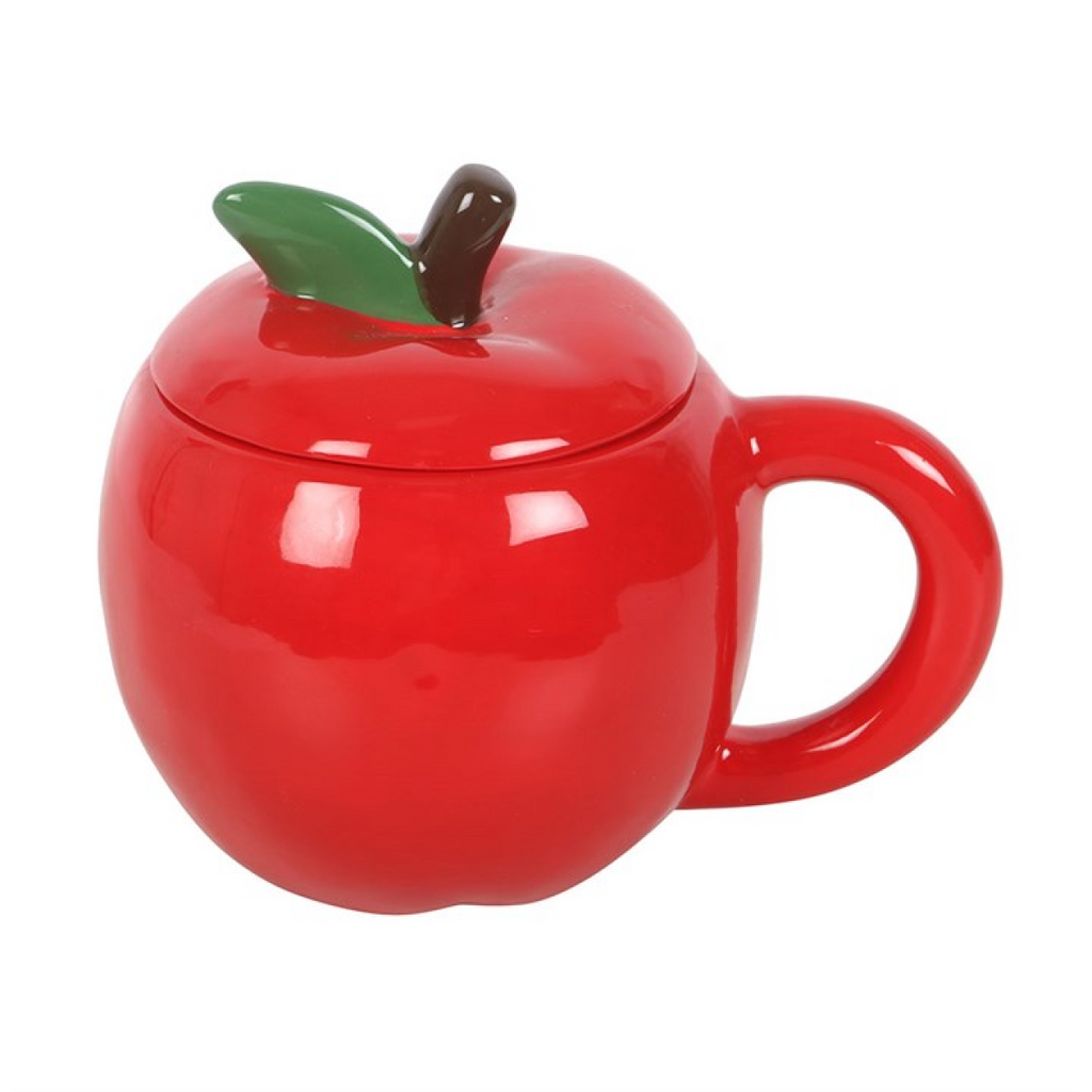 Apple Shaped Lidded Mug - Getting Discontinued