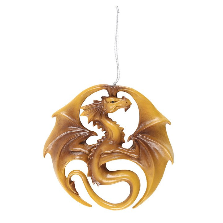 Dragon Medal Hanging Ornament by Anne Stokes - GETTING DISCONTINUED