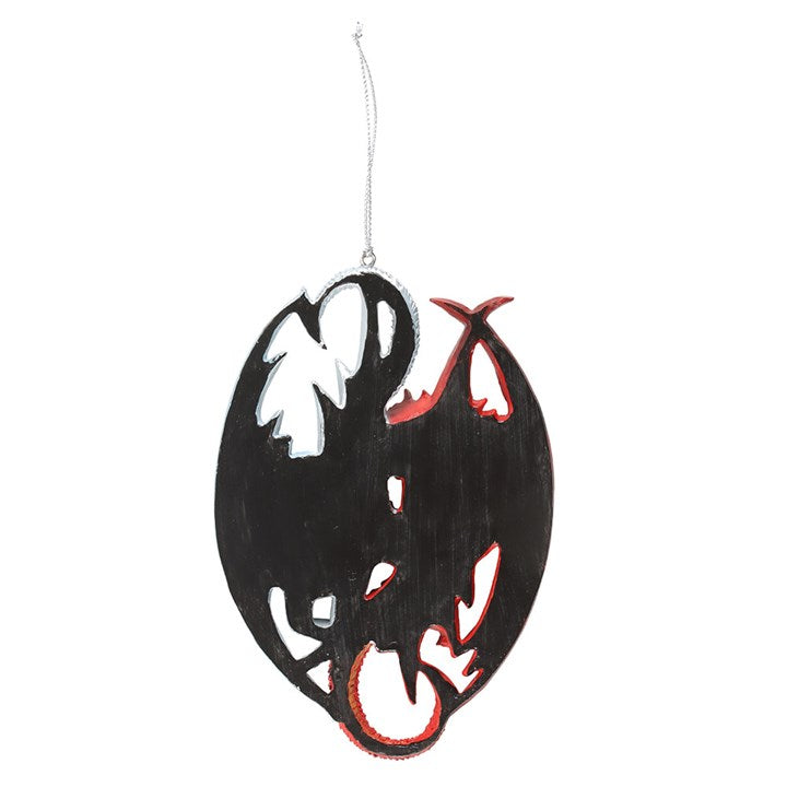 Fire and Ice Dragon Hanging Ornament by Anne Stokes - GETTING DISCONTINUED