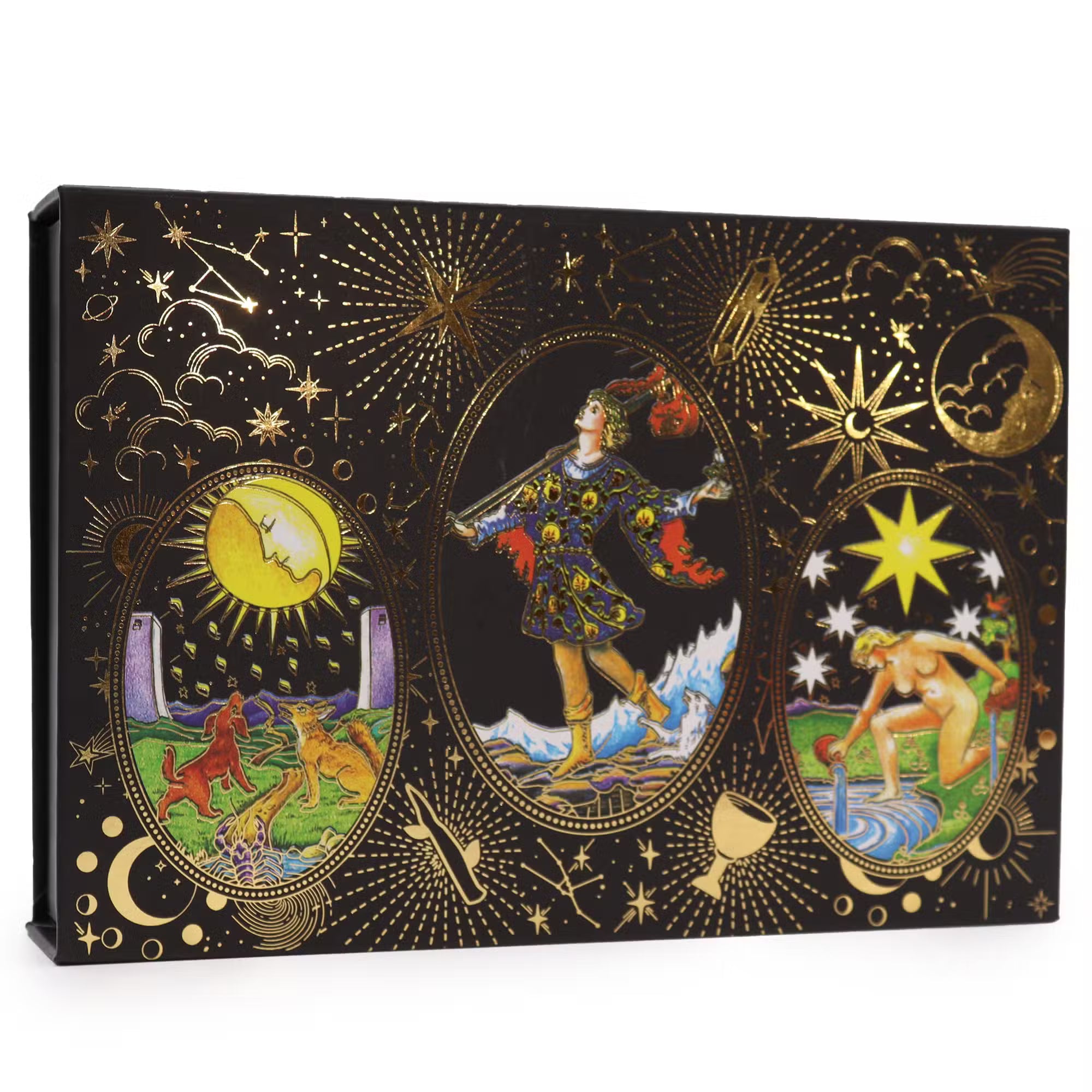 Gold Foil Tarot - Let the Magic Begin - Tarot Cards Gift Set