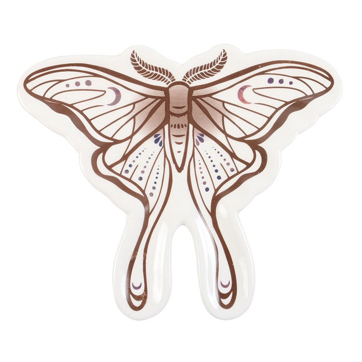 Luna Moth Ceramic Trinket Dish