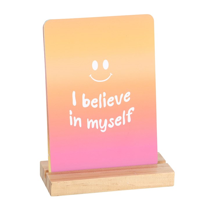 Mindful Moments Affirmation Cards with Wooden Stand - 2