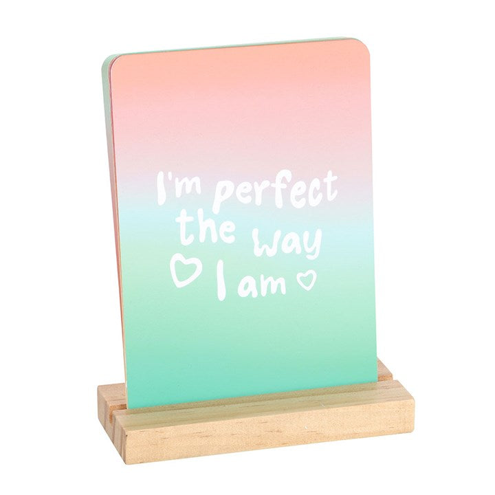 Mindful Moments Affirmation Cards with Wooden Stand - 4