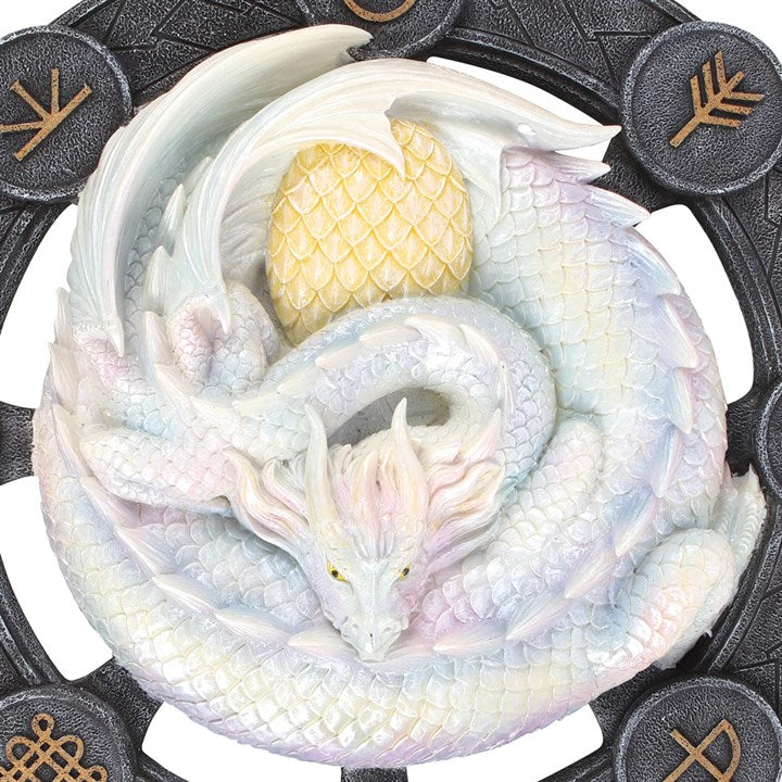Ostara Dragon Resin Wall Plaque by Anne Stokes - GETTING DISCONTINUED
