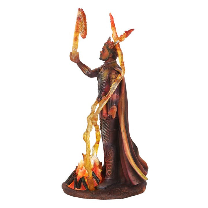 Fire Elemental Wizard Figurine by Anne Stokes - GETTING DISCONTINUED