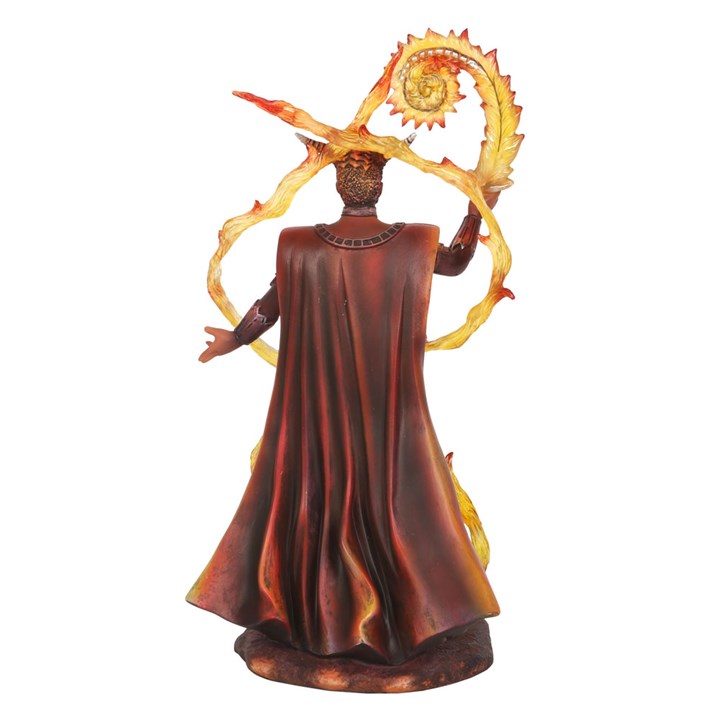 Fire Elemental Wizard Figurine by Anne Stokes - GETTING DISCONTINUED