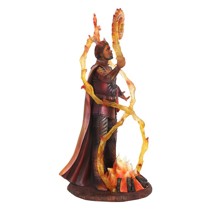 Fire Elemental Wizard Figurine by Anne Stokes - GETTING DISCONTINUED