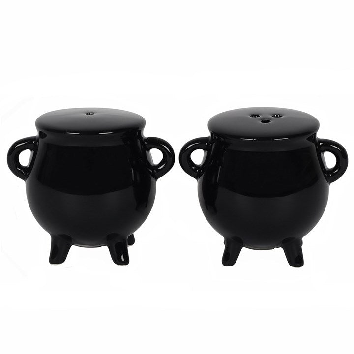 Cauldron Cruet Set - Salt & Pepper Shakers