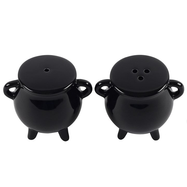Cauldron Cruet Set - Salt & Pepper Shakers