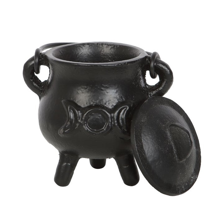 7.5CM Cast Iron Cauldron with Triple Moon