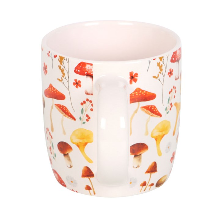 All Over Mushroom Print Mug - GETTING DISCONTINUED