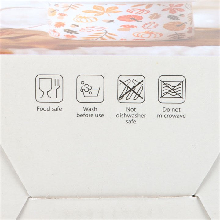 Autumn Leaves and Pumpkins Mug - GETTING DISCONTINUED