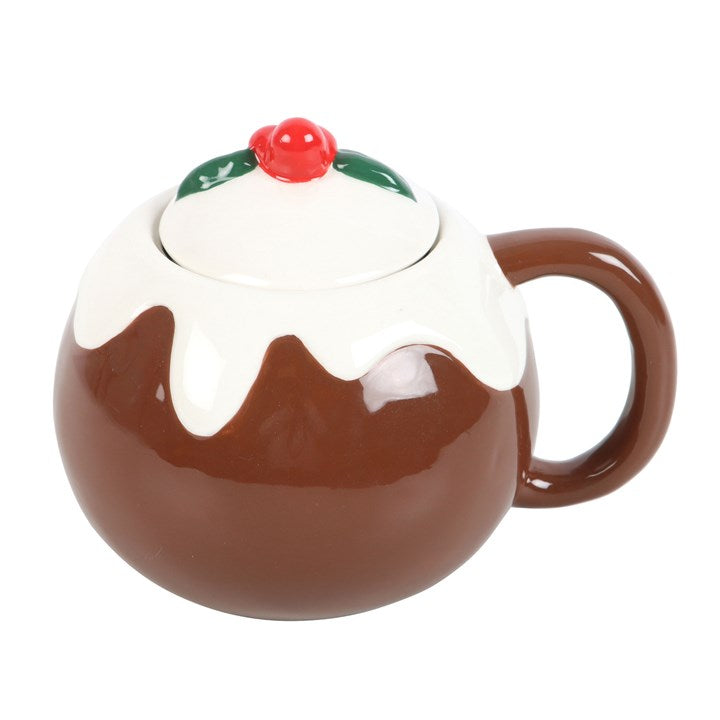 Christmas Pudding Shaped Mug - GETTING DISCONTINUED