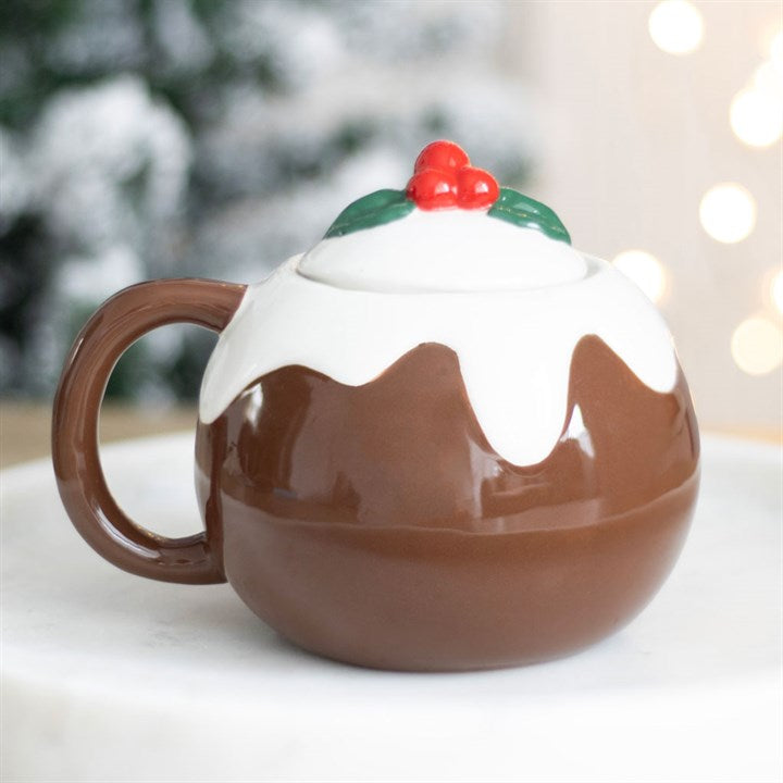 Christmas Pudding Shaped Mug - GETTING DISCONTINUED