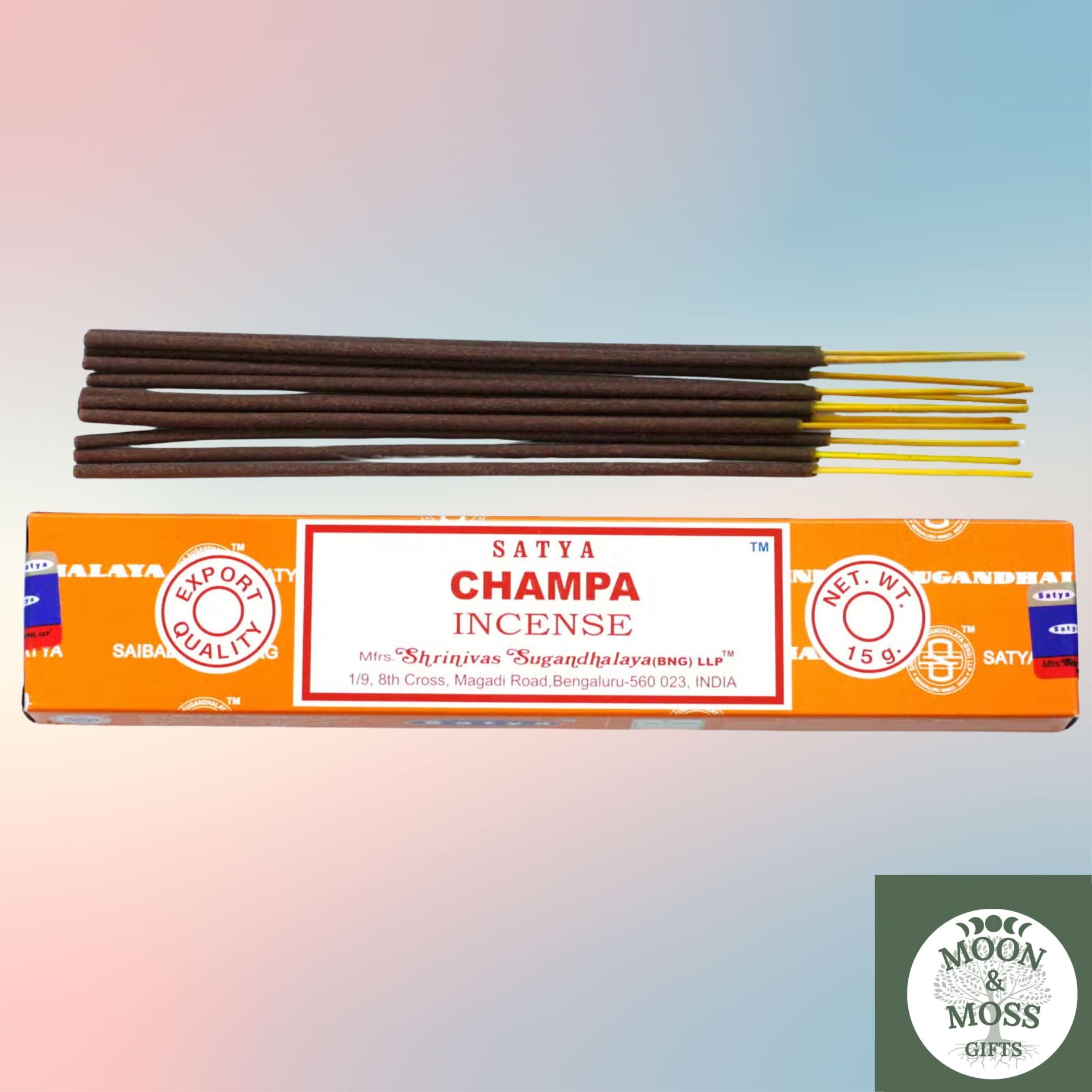 Champa Satya Incense 15gm Incense Sticks