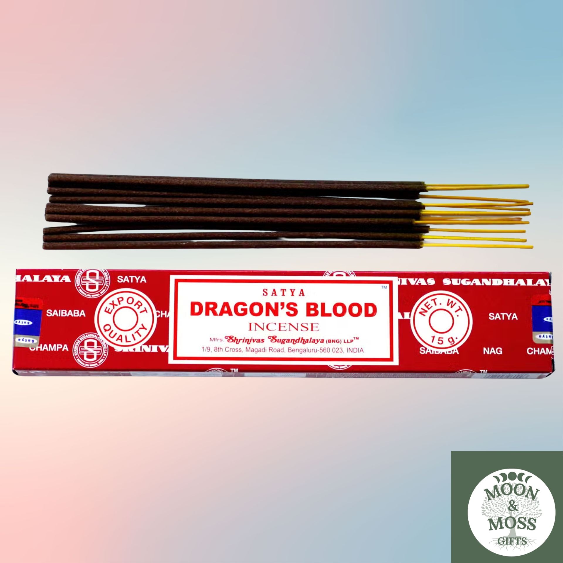 Dragon Blood Satya Incense 15gm Incense Sticks