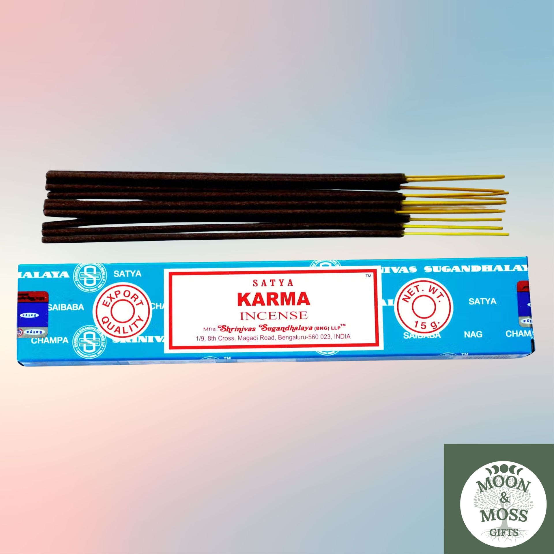 Karma Satya Incense 15gm Incense Sticks