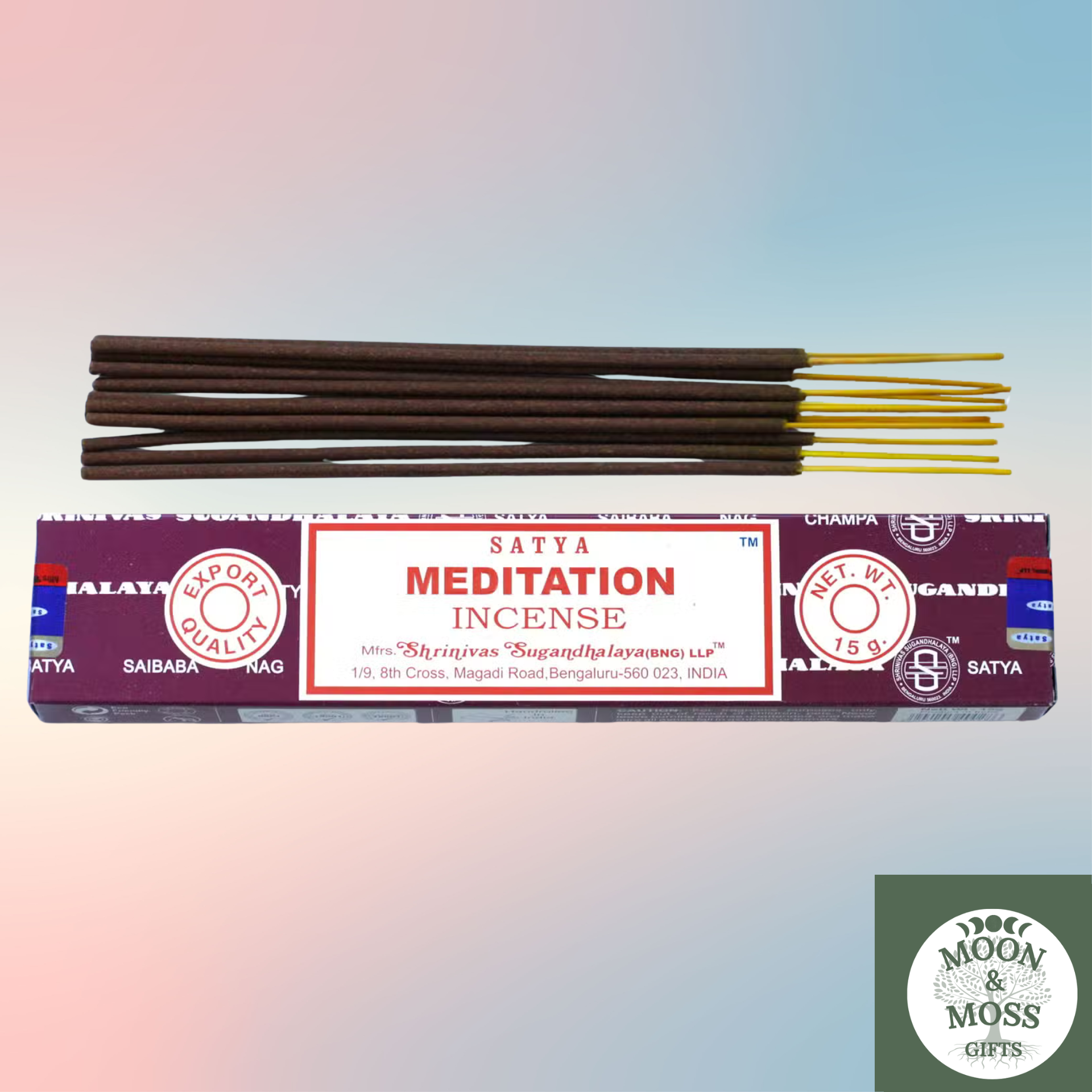 Meditation Satya Incense 15gm Incense Sticks
