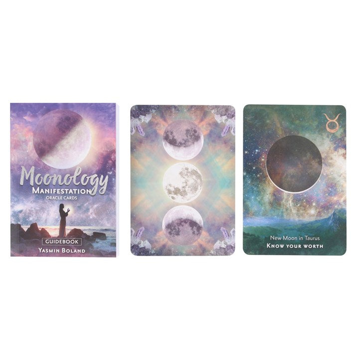 Moonology Manifestation Oracle Cards by Yasmin Boland -Designs