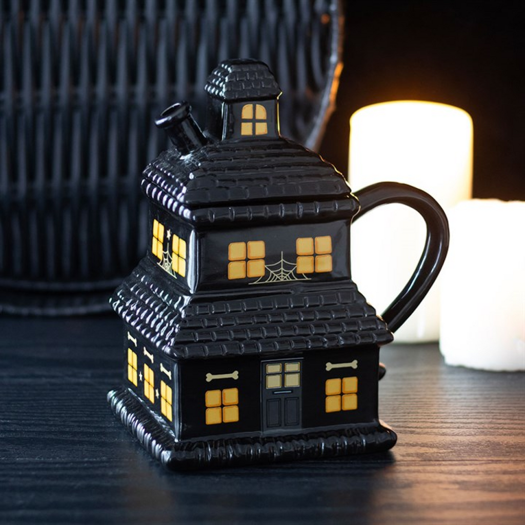 Black Haunted House Mug - GETTING DISCONTINUED