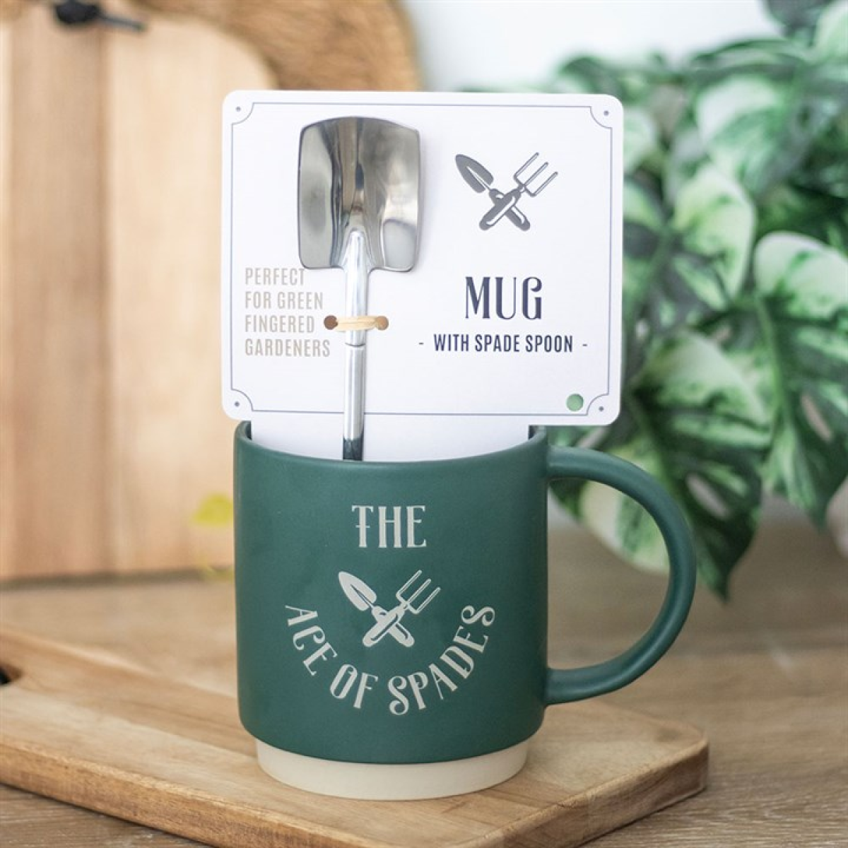Ace of Spades Mug with Spade Spoon - GETTING DISCONTINUED
