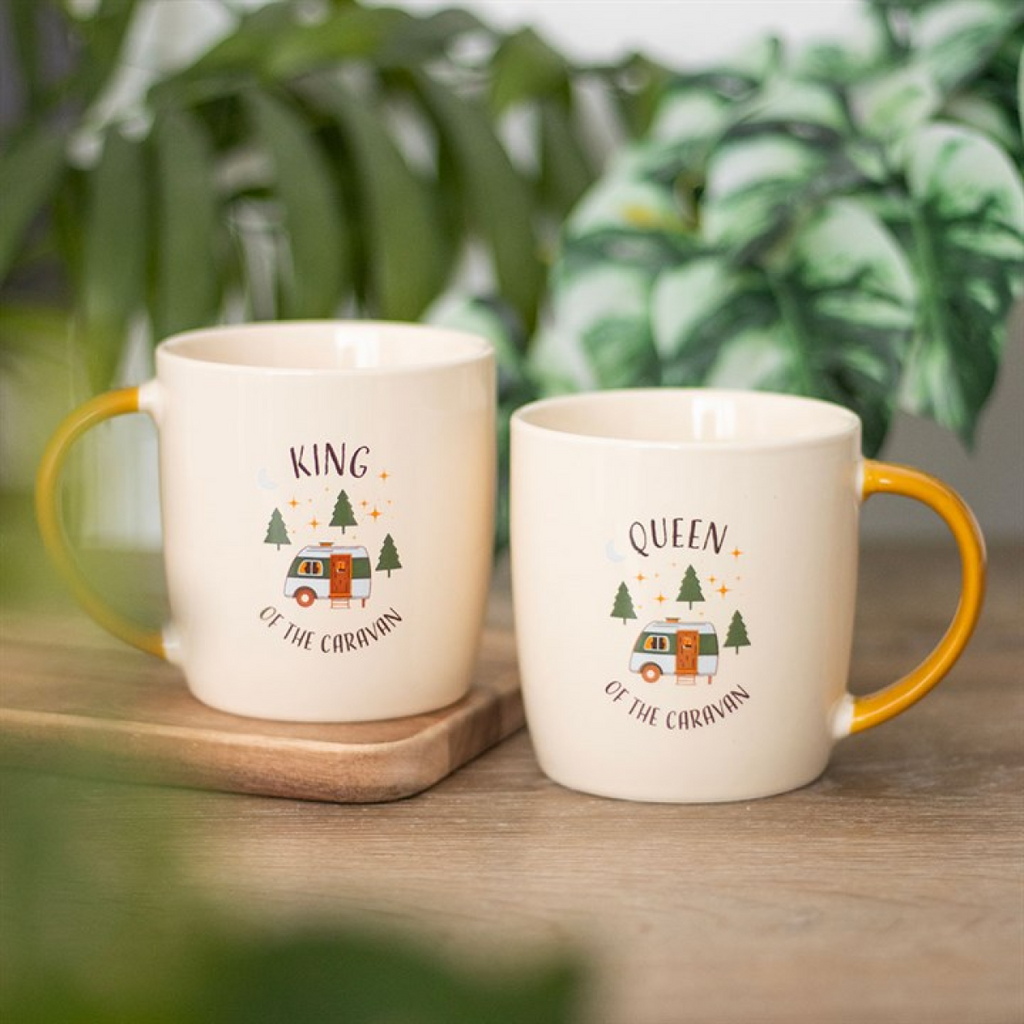 Camping King and Queen Couples Mug Set - GETTING DISCONTINUED