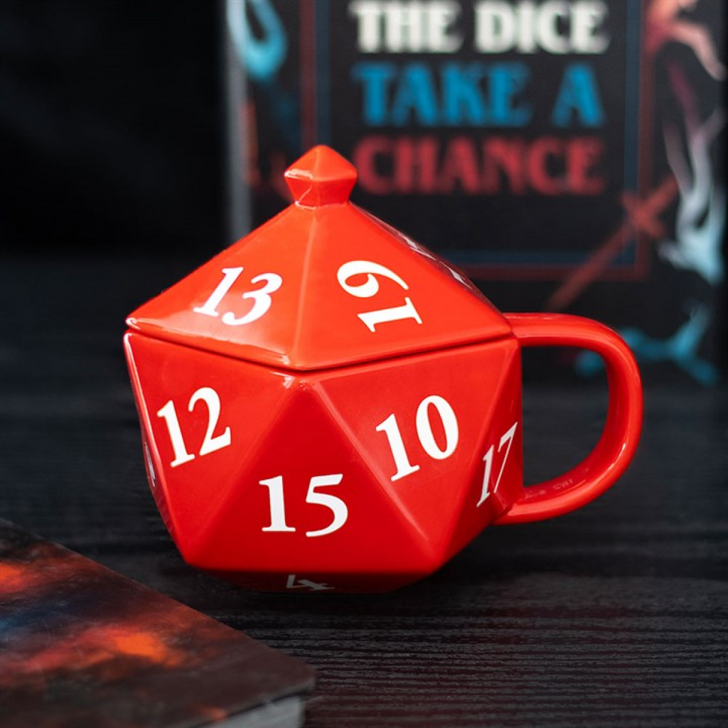 D20 Gaming Dice Shaped Mug - GETTING DISCONTINUED
