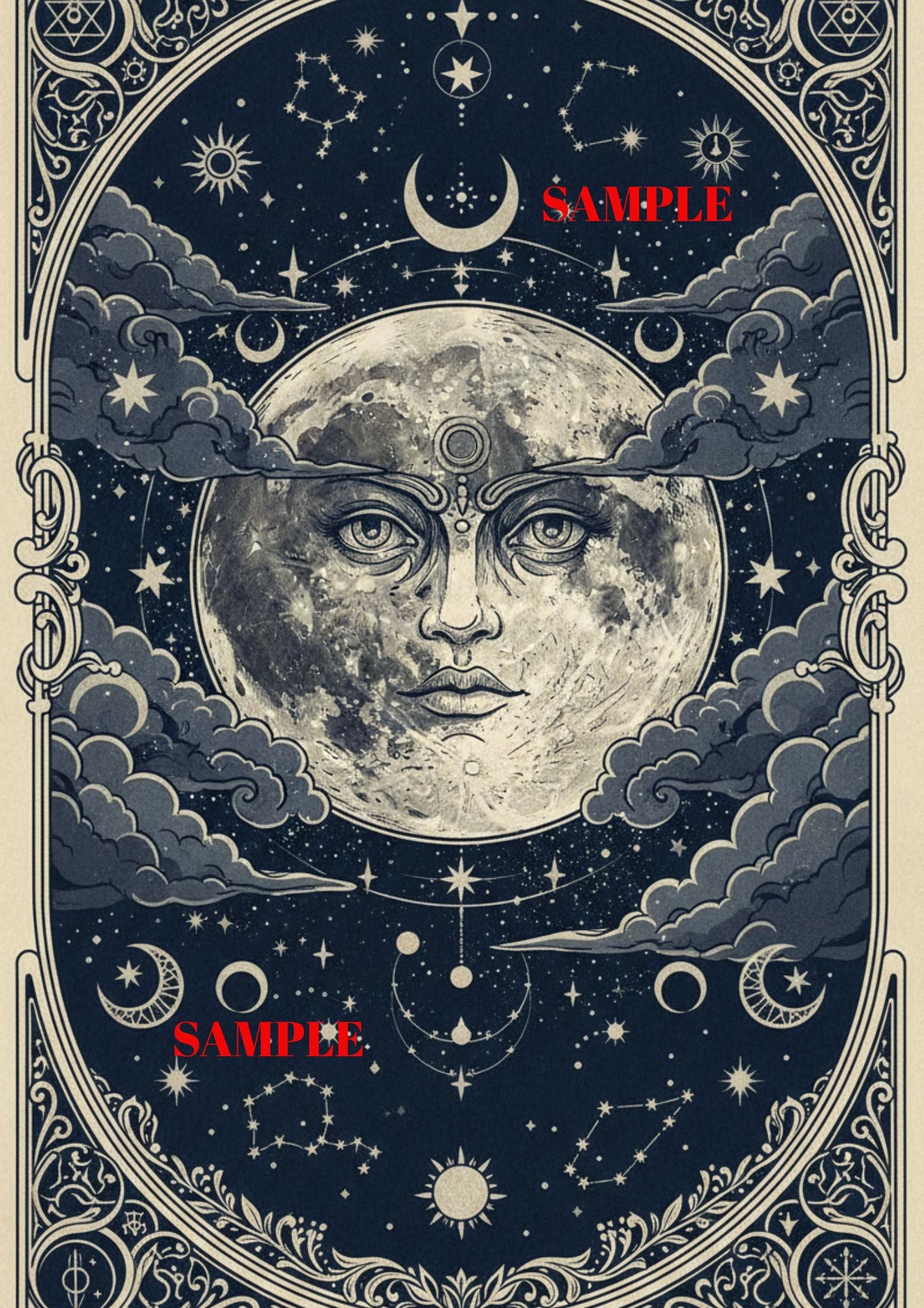 The Celestial Collection — 5 Print Digital Art Bundle - Print 1